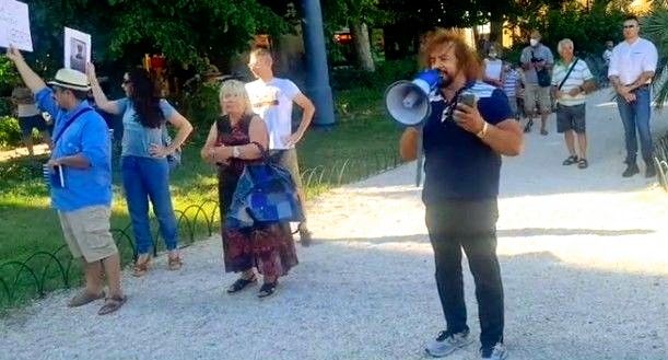 Manifestazione di Ancona contro il green pass